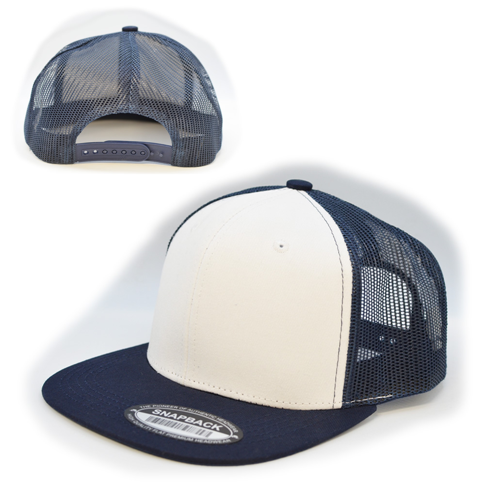 Snapback Navy White